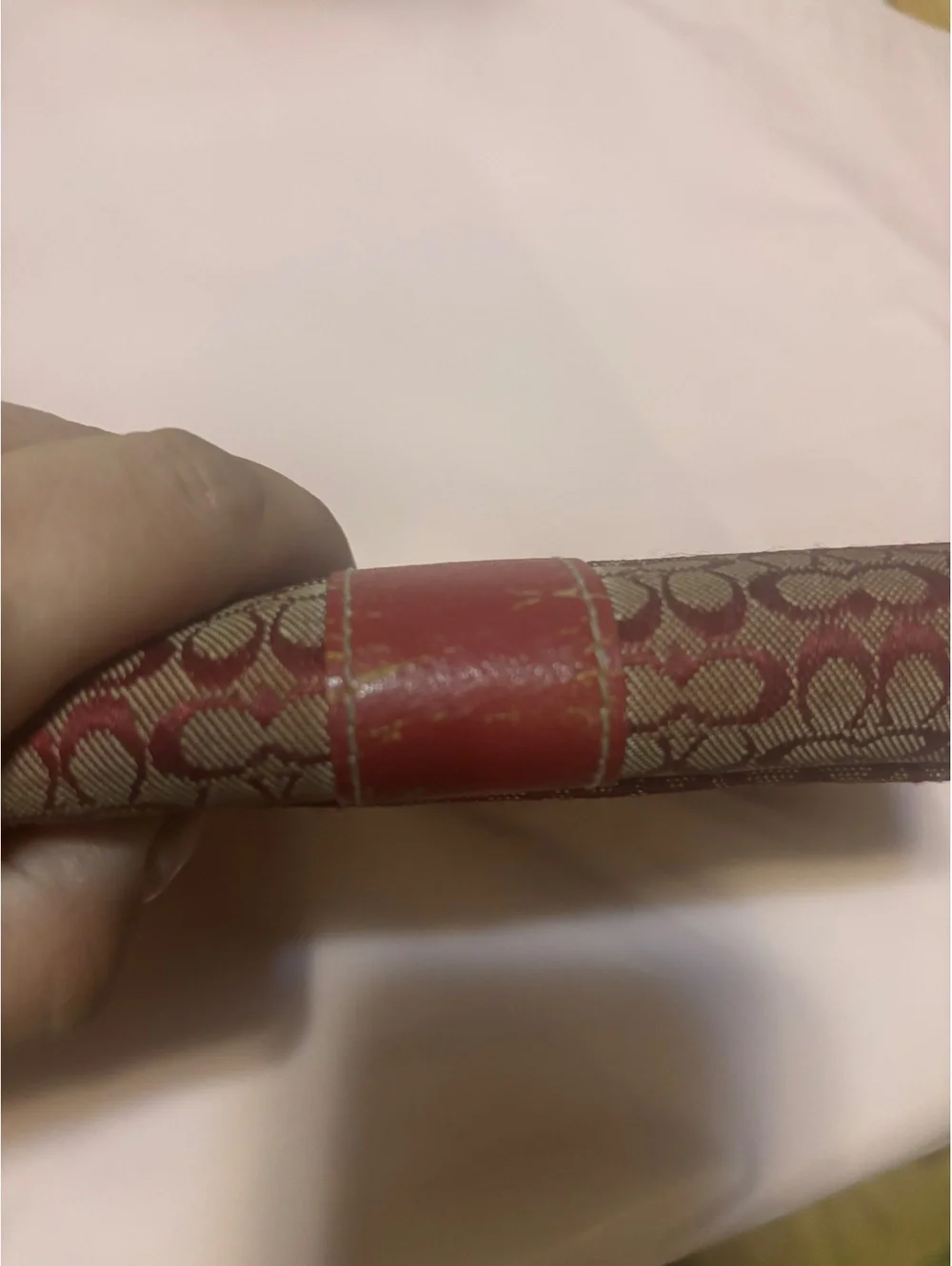 Coach matching purse